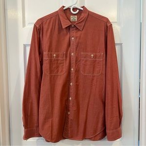 J. Crew Factory Long-Sleeve Chambray Button-Down Shirt